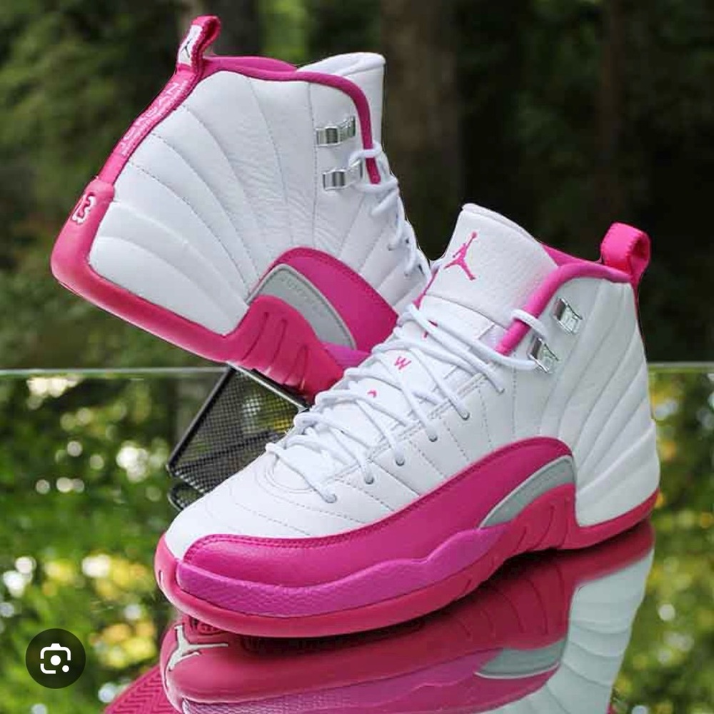 Air Jordan Retro 12 Pink White